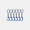 Crag Keylock Wire 10 cm Indicator 6-Pack Quickdraws