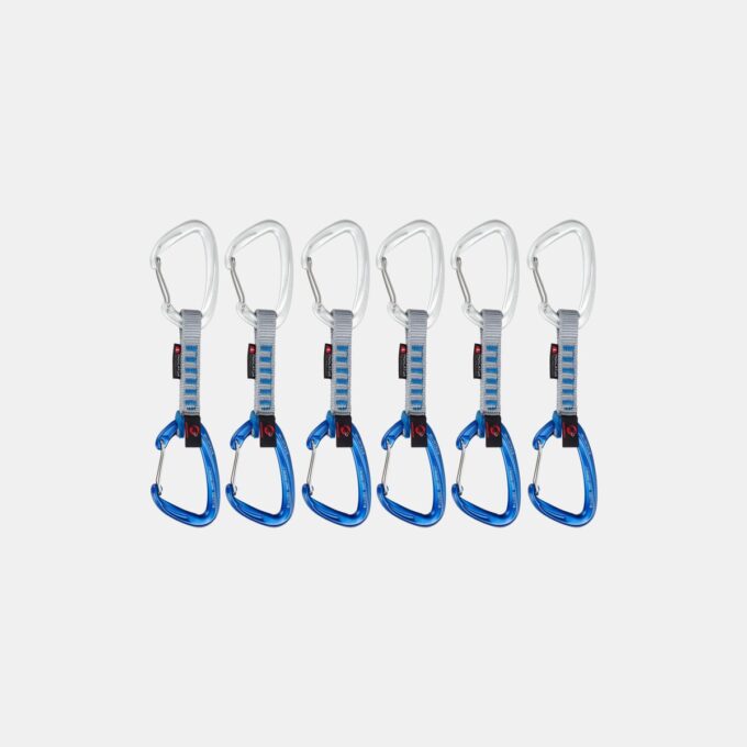Crag Wire 10 cm Indicator 6-Pack Quickdraws